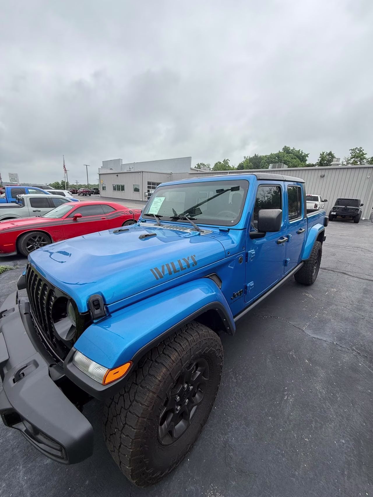 2023 BLUE Jeep Gladiator Willys 4X4 Truck