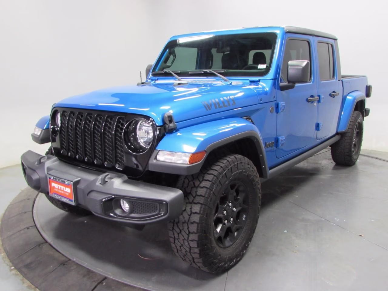 2023 Hydro Blue Pearlcoat Jeep Gladiator Willys 4X4 Truck