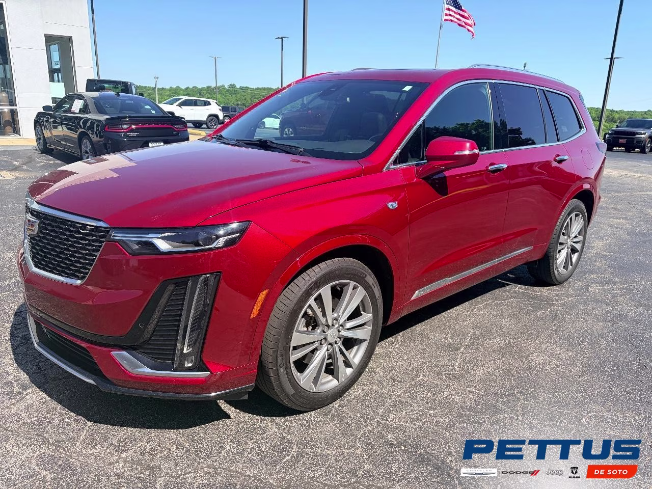 2020 BURGUNDY Cadillac XT6 Premium Luxury FWD SUV