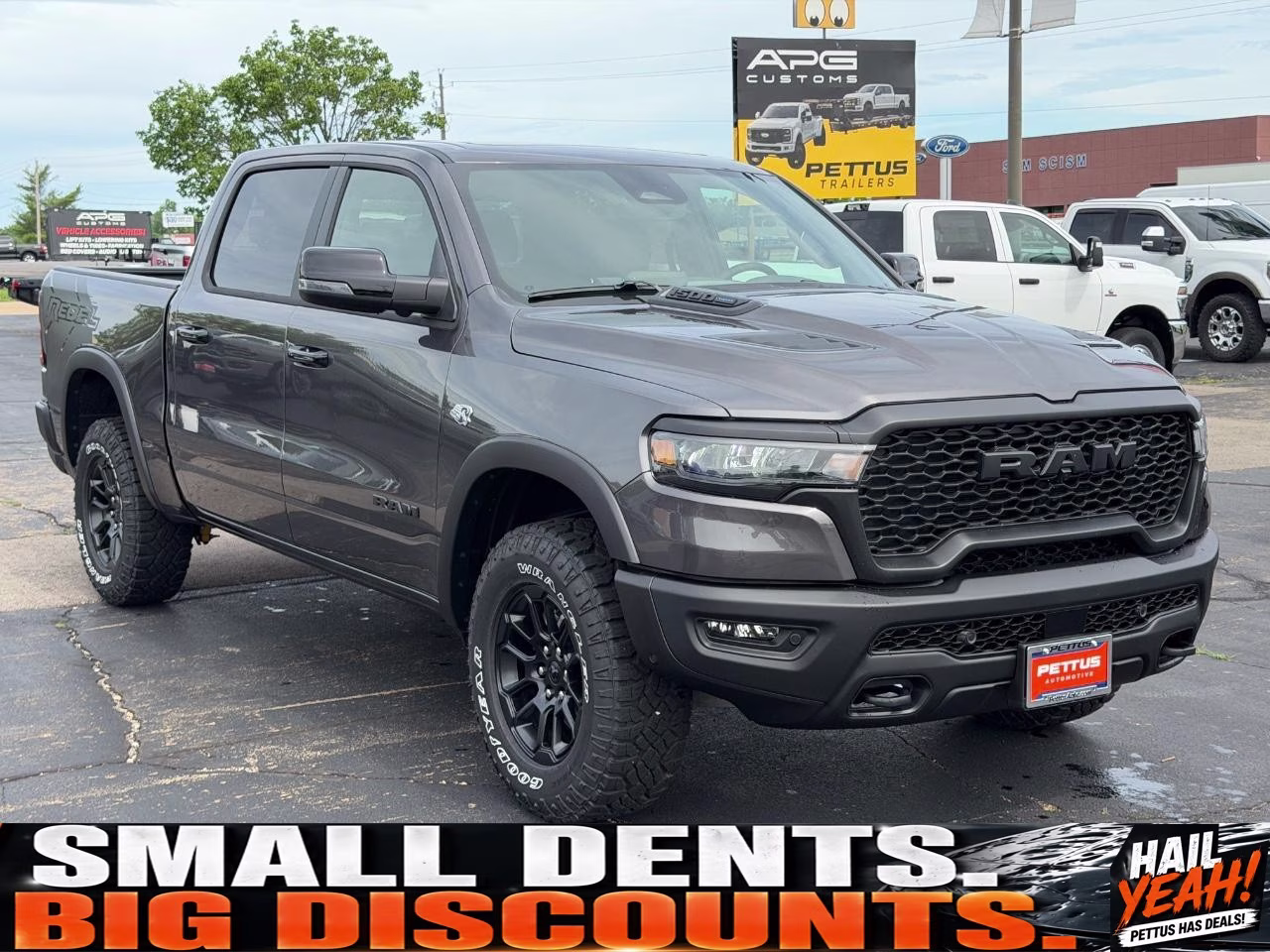 2026 Granite Crystal Metallic Clearcoat Ram 1500 Rebel 4X4 Truck