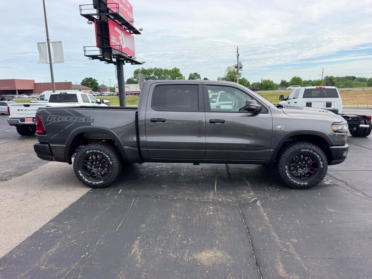 2026 Granite Crystal Metallic Clearcoat Ram 1500 Rebel 4X4 Truck