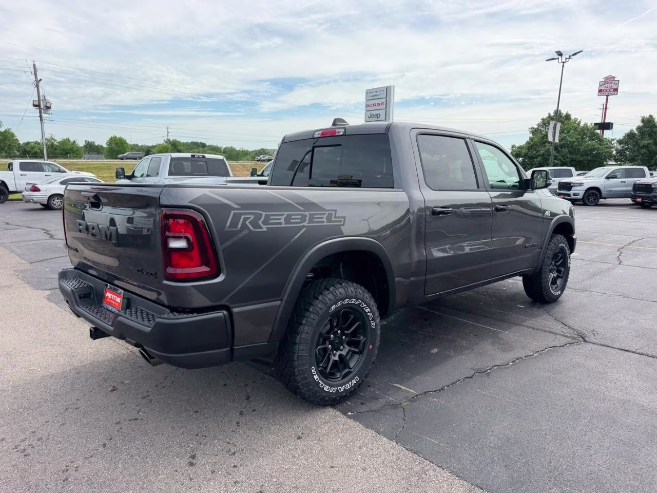 2026 Granite Crystal Metallic Clearcoat Ram 1500 Rebel 4X4 Truck