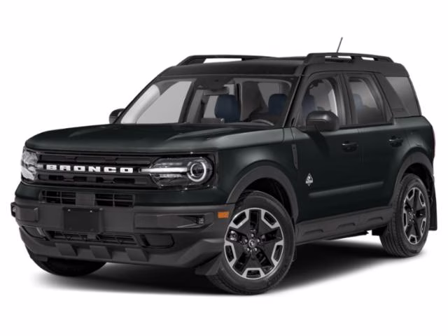 2022 BLACK Ford Bronco Sport Outer Banks 4X4 SUV