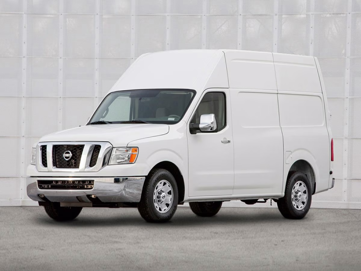 2019 Glacier White Nissan NV2500 HD S RWD Van
