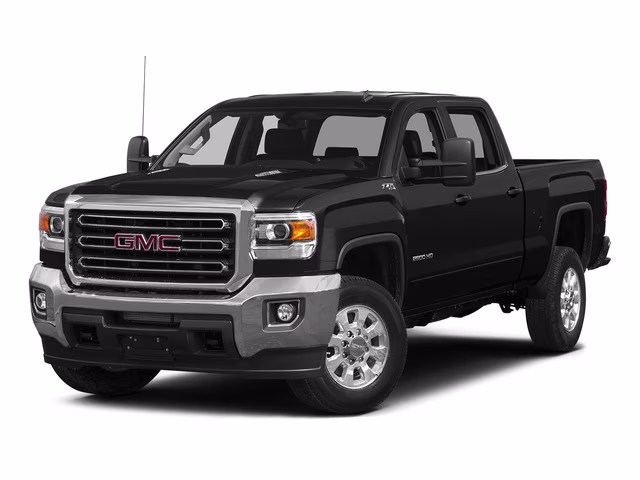 2015 Black GMC Sierra 2500HD SLT 4X4 Truck