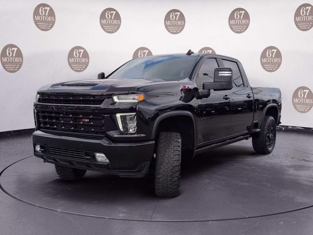 2022 Black Chevrolet Silverado 2500HD LTZ 4X4 Truck