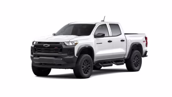 2026 White Chevrolet Colorado Trail Boss 4X4 Truck