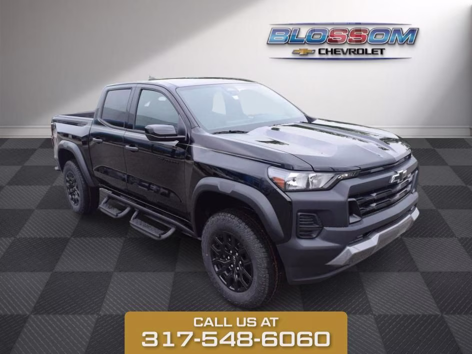 2026 Black Chevrolet Colorado Trail Boss 4X4 Truck
