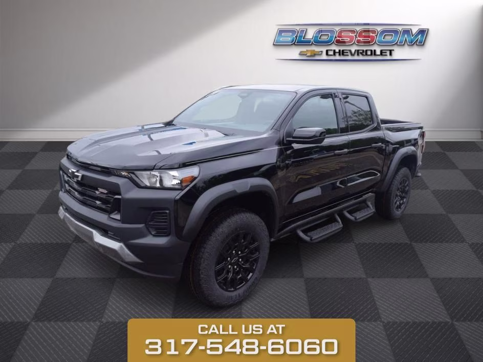 2026 Black Chevrolet Colorado Trail Boss 4X4 Truck