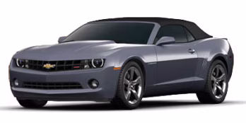 2011 Black Chevrolet Camaro 2SS RWD Convertible