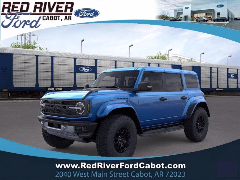 2026 Velocity Blue Metallic Ford Bronco Raptor 4X4 SUV