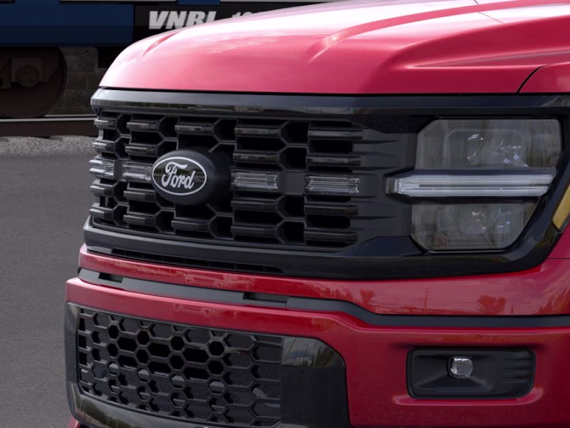 2026 Ruby Red Metallic Tinted Clearcoat Ford F-150 STX 4X4 Truck