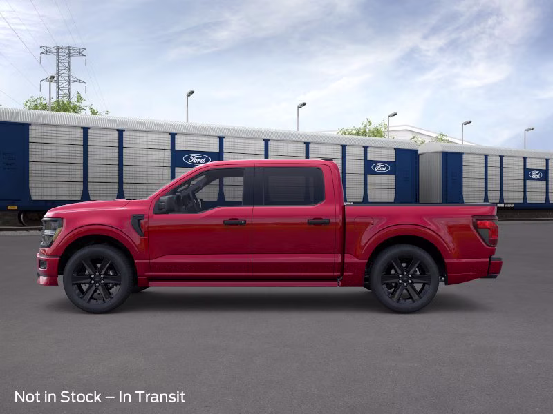 2026 Ruby Red Metallic Tinted Clearcoat Ford F-150 STX 4X4 Truck