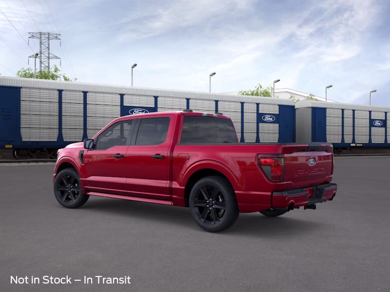 2026 Ruby Red Metallic Tinted Clearcoat Ford F-150 STX 4X4 Truck