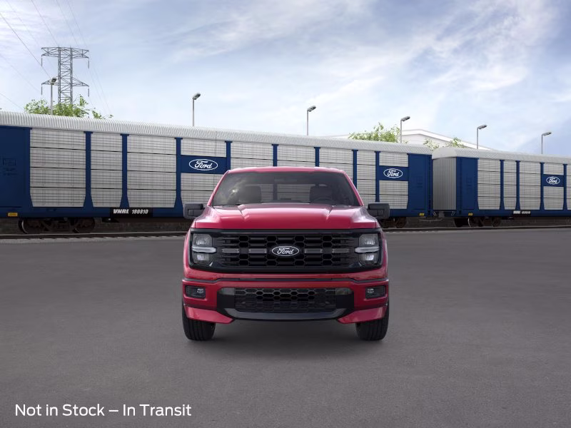 2026 Ruby Red Metallic Tinted Clearcoat Ford F-150 STX 4X4 Truck