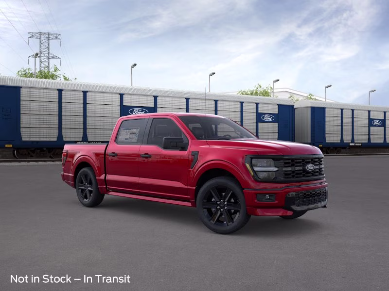 2026 Ruby Red Metallic Tinted Clearcoat Ford F-150 STX 4X4 Truck