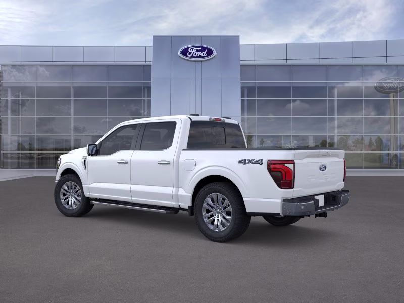 2026 Star White Metallic Tri-Coat Ford F-150 LARIAT 4X4 Truck