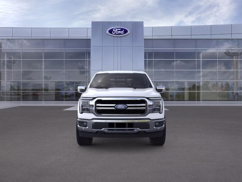 2026 Star White Metallic Tri-Coat Ford F-150 LARIAT 4X4 Truck