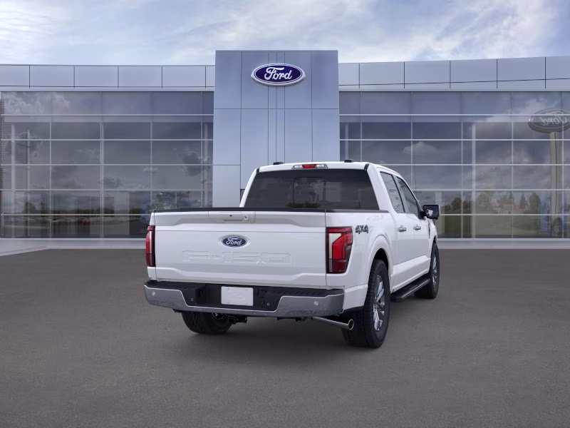 2026 Star White Metallic Tri-Coat Ford F-150 LARIAT 4X4 Truck