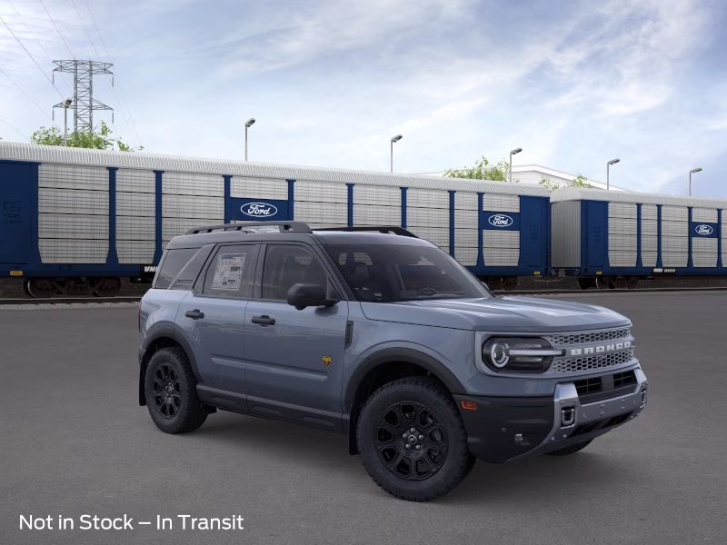 2026 Azure Gray Metallic Tri-Coat Ford Bronco Sport Badlands 4X4 SUV