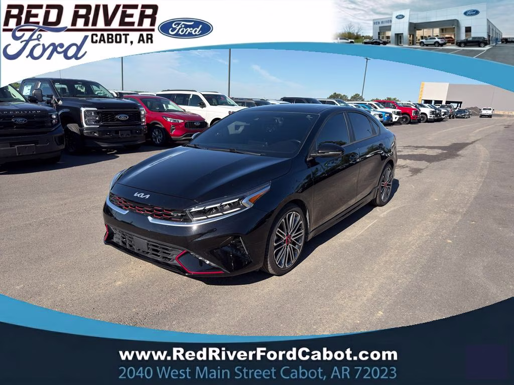 2024 Aurora Black Kia Forte GT FWD Sedan