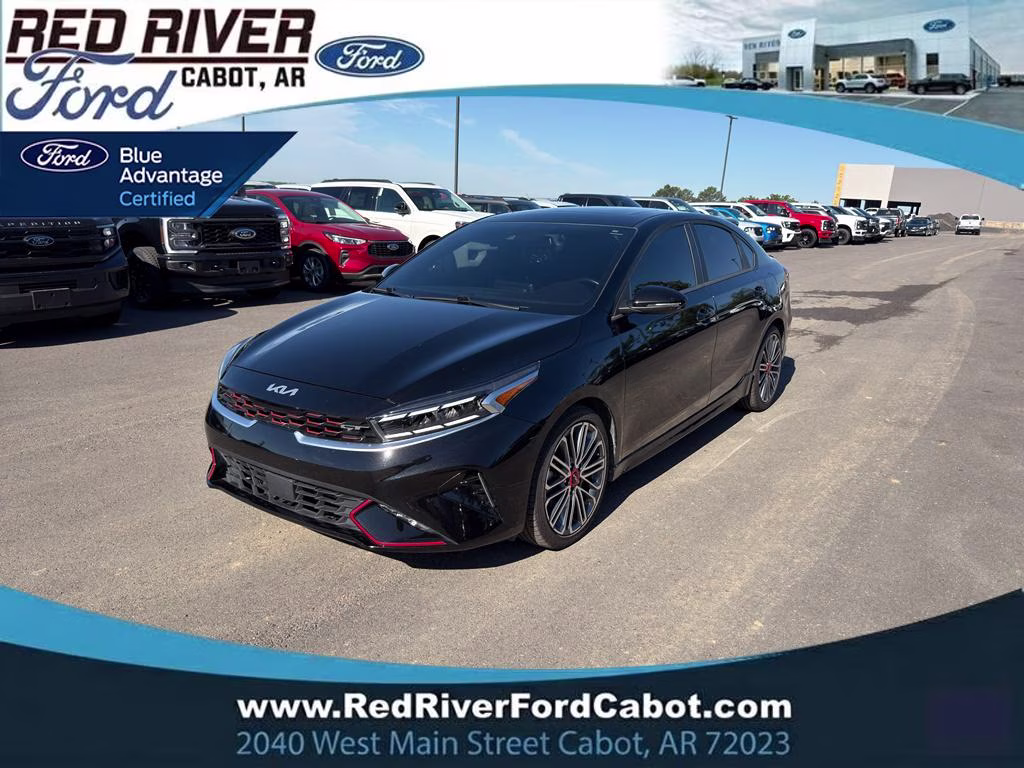 2024 Aurora Black Kia Forte GT FWD Sedan