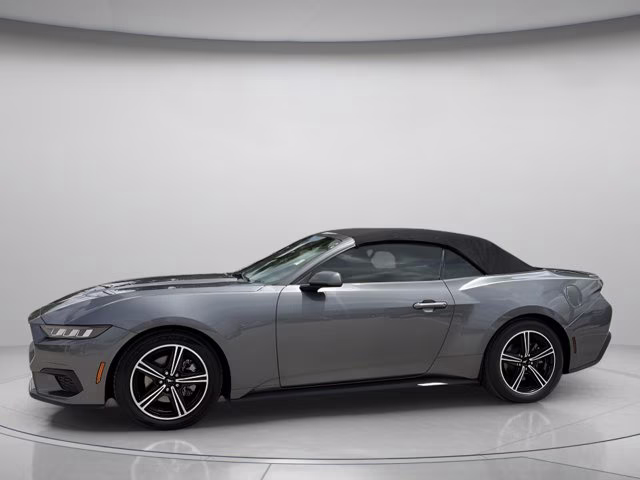 2024 Gray Metallic Ford Mustang EcoBoost Premium RWD Convertible