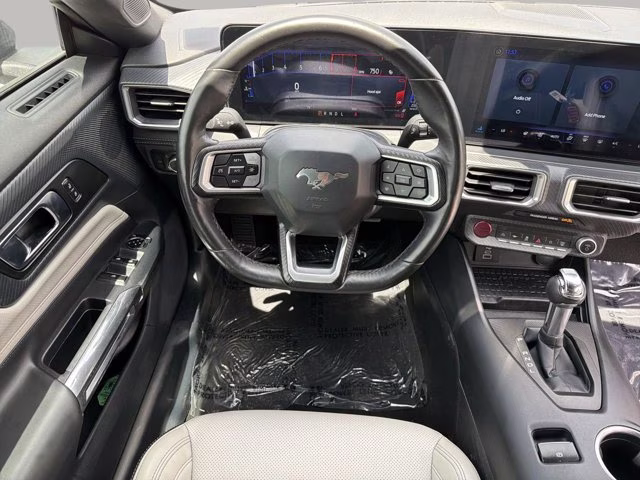 2024 Gray Metallic Ford Mustang EcoBoost Premium RWD Convertible