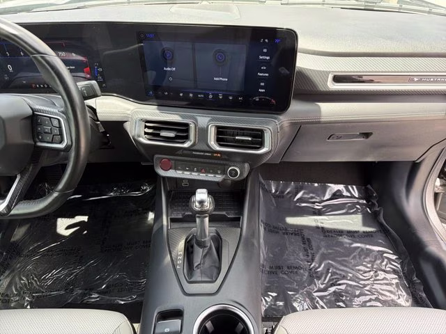 2024 Gray Metallic Ford Mustang EcoBoost Premium RWD Convertible