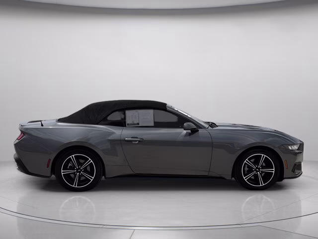 2024 Gray Metallic Ford Mustang EcoBoost Premium RWD Convertible