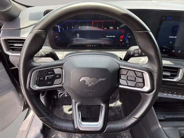 2024 Gray Metallic Ford Mustang EcoBoost Premium RWD Convertible