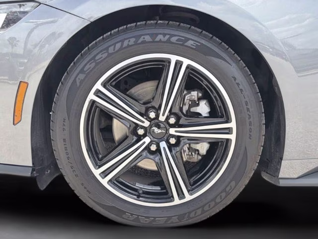 2024 Gray Metallic Ford Mustang EcoBoost Premium RWD Convertible