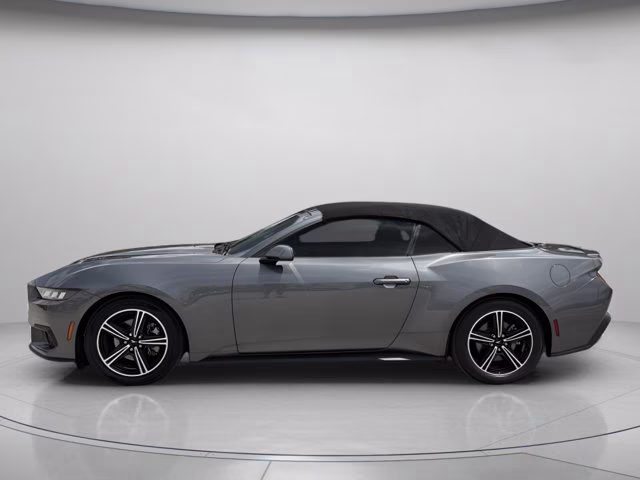 2024 Gray Metallic Ford Mustang EcoBoost Premium RWD Convertible