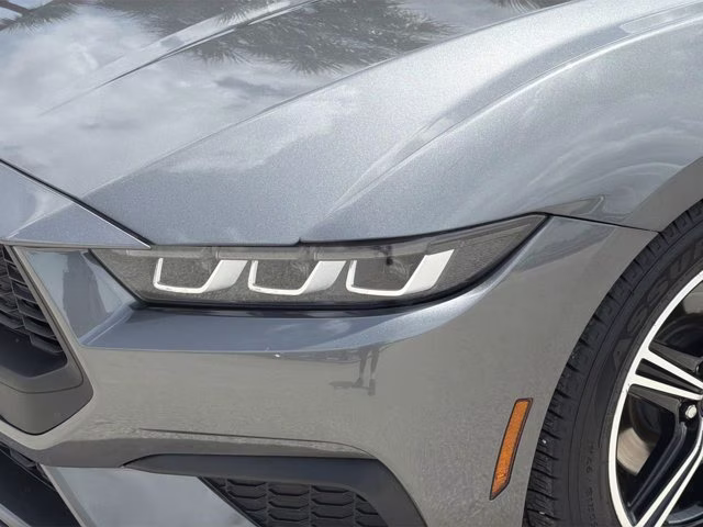 2024 Gray Metallic Ford Mustang EcoBoost Premium RWD Convertible