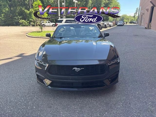 2024 Dark Matter Gray Metallic Ford Mustang EcoBoost Premium RWD Convertible