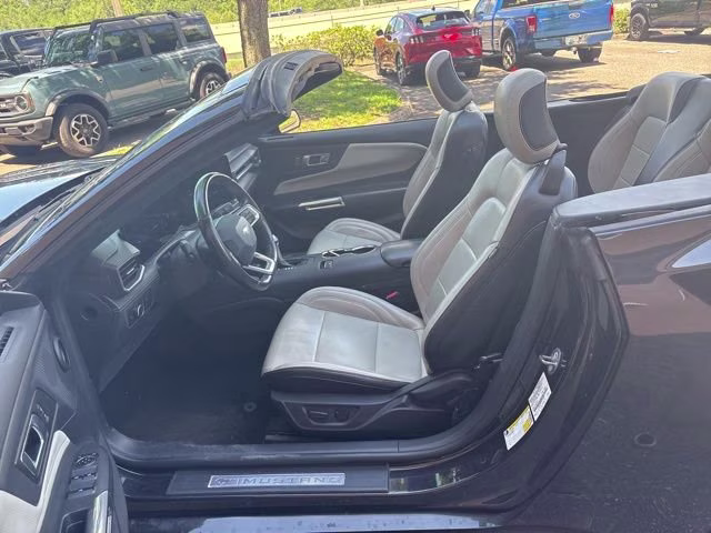 2024 Dark Matter Gray Metallic Ford Mustang EcoBoost Premium RWD Convertible