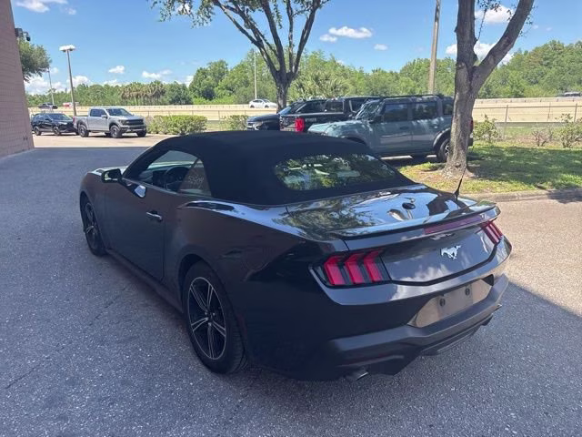 2024 Dark Matter Gray Metallic Ford Mustang EcoBoost Premium RWD Convertible