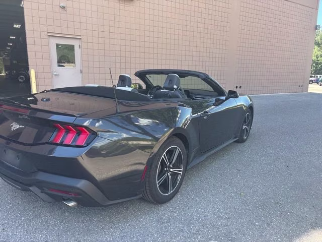 2024 Dark Matter Gray Metallic Ford Mustang EcoBoost Premium RWD Convertible
