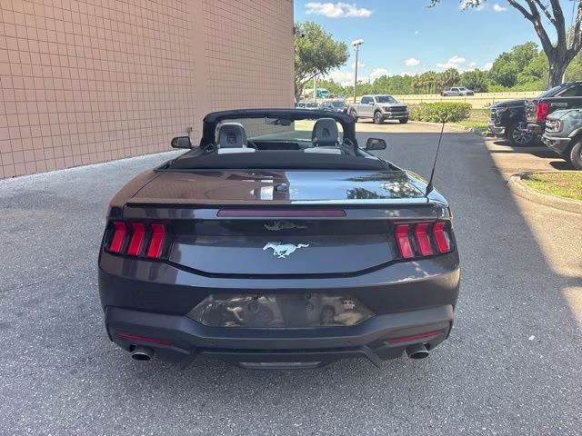 2024 Dark Matter Gray Metallic Ford Mustang EcoBoost Premium RWD Convertible