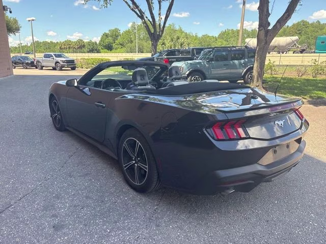 2024 Dark Matter Gray Metallic Ford Mustang EcoBoost Premium RWD Convertible