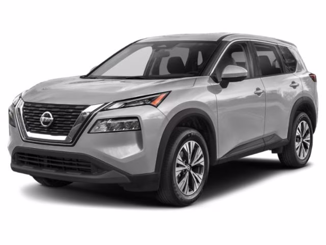 2022 Brilliant Silver Metallic Nissan Rogue SV FWD SUV
