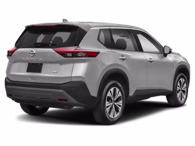 2022 Brilliant Silver Metallic Nissan Rogue SV FWD SUV