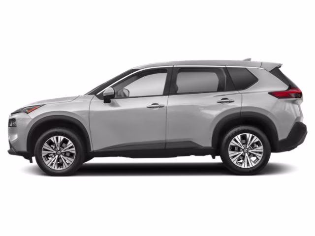 2022 Brilliant Silver Metallic Nissan Rogue SV FWD SUV