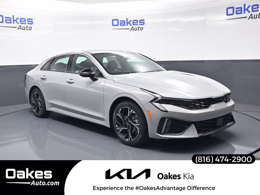 2026 Wolf Gray Kia K5 GT-Line AWD Sedan
