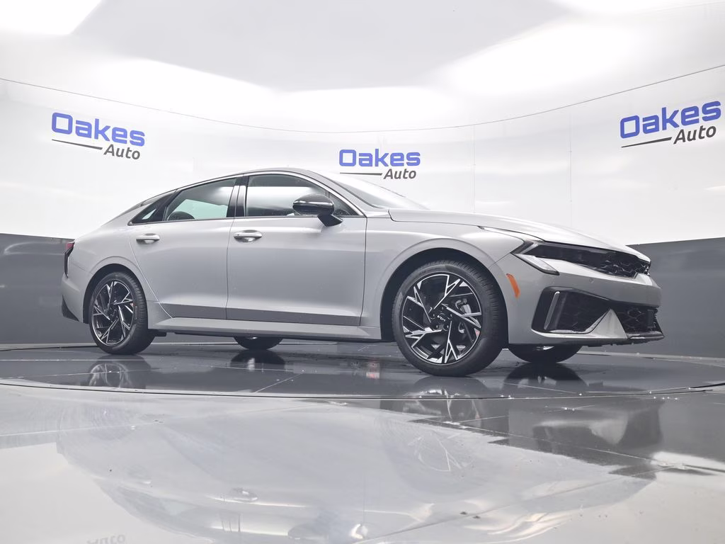 2026 Wolf Gray Kia K5 GT-Line AWD Sedan