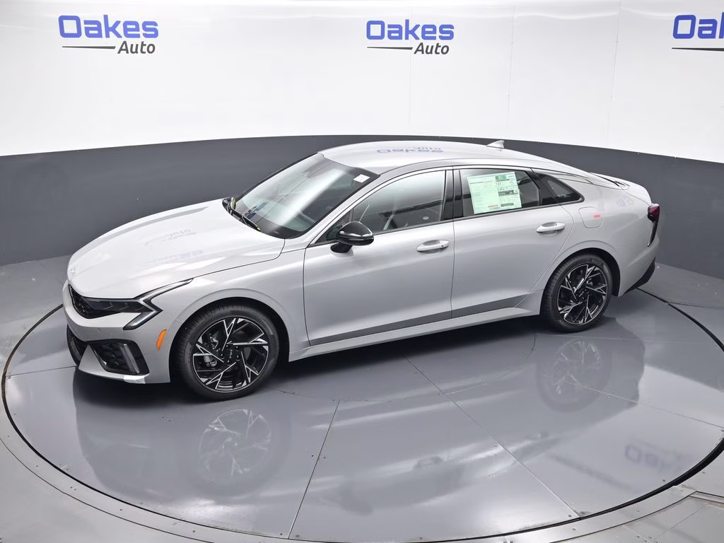 2026 Wolf Gray Kia K5 GT-Line AWD Sedan