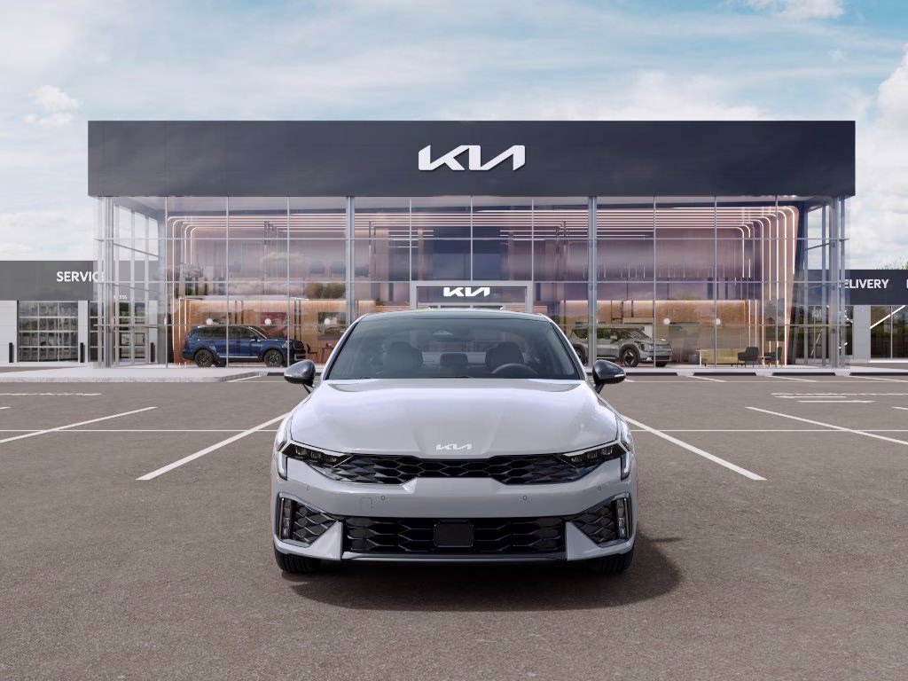 2026 Wolf Gray Kia K5 GT-Line AWD Sedan