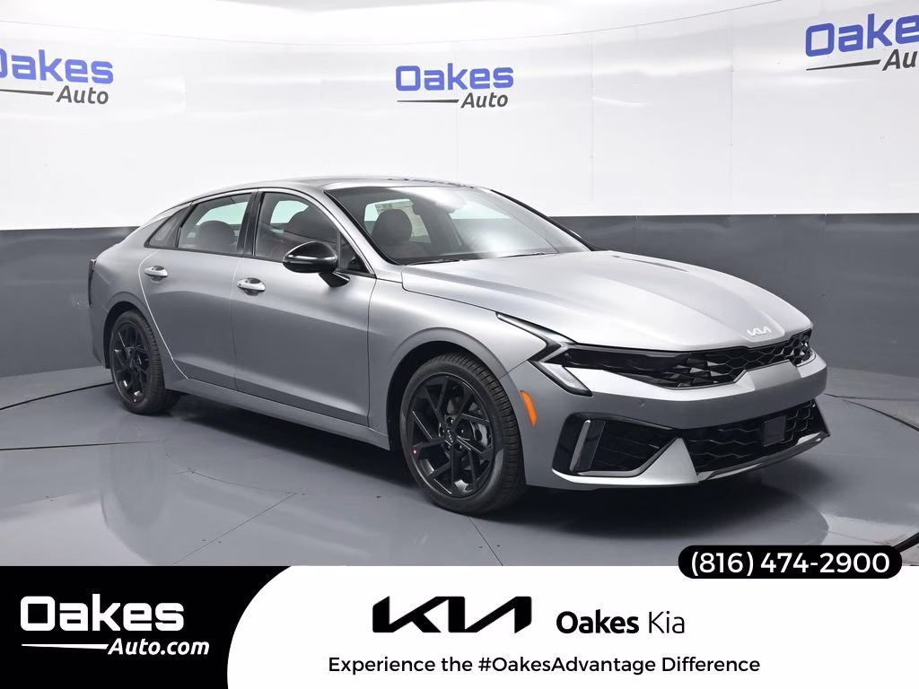 2026 Steel Matte Gray Kia K5 GT-Line AWD Sedan