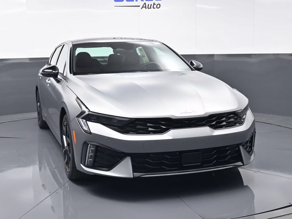 2026 Steel Matte Gray Kia K5 GT-Line AWD Sedan