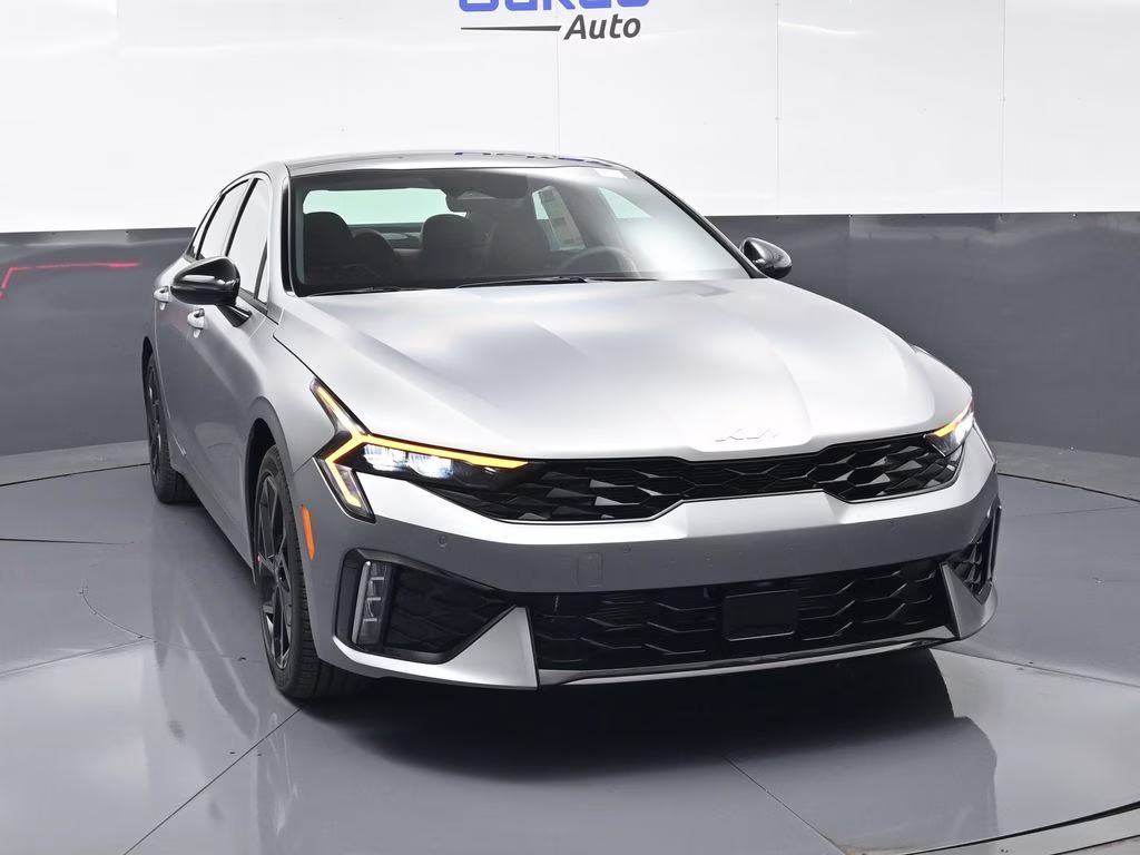 2026 Steel Matte Gray Kia K5 GT-Line AWD Sedan